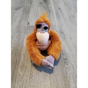 Disney Store Mini Bean Bag KING LOUIE Jungle Book Plush 8" Orangutan